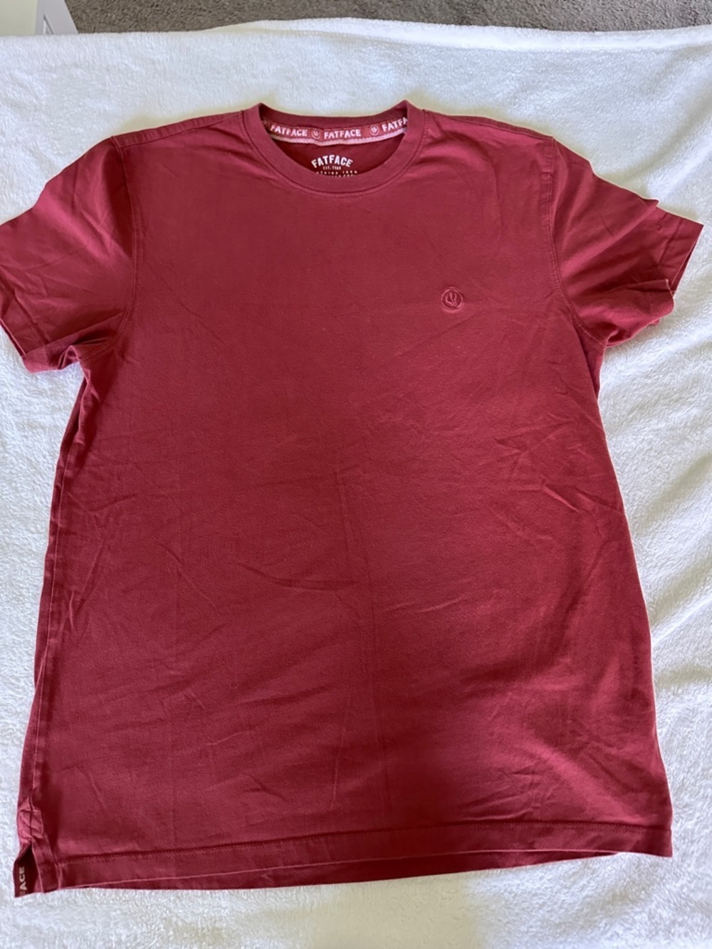Fat Face Men's Short Sleeve Crew T-Shirt